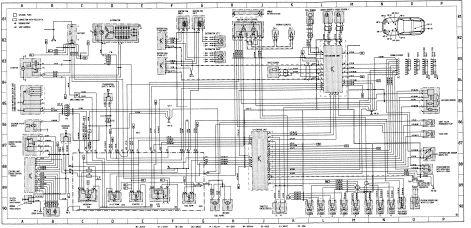 Porsche 928S4 1990 Diagram Index